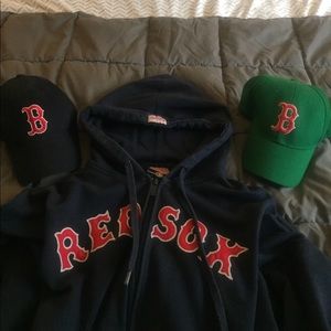 Boston red socks package - Nike hat, hat, hoodie