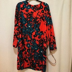 Beautiful red shirt dress