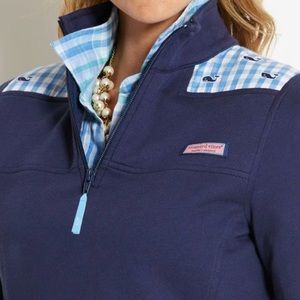 Navy blue vineyard vines shep shirt