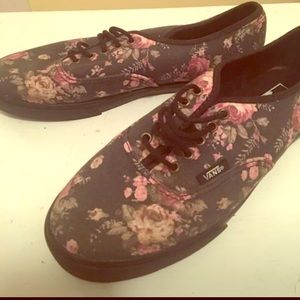 Floral vans