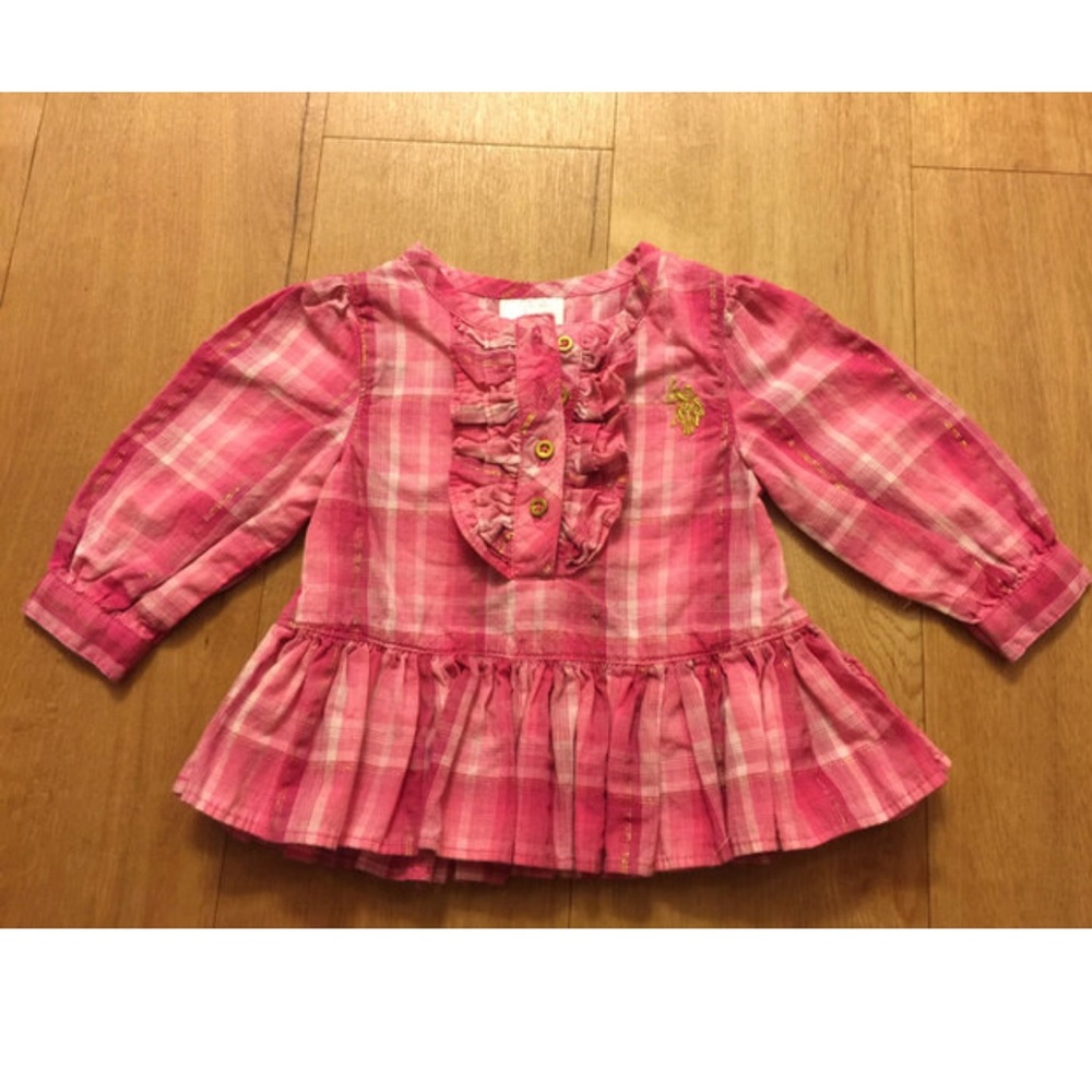 Pink Plaid Ralph Lauren Top
