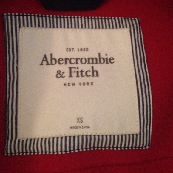 ABERCROMBIE & FITCH HOODED COAT NWOT - Picture 8 of 8