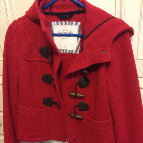 ABERCROMBIE & FITCH HOODED COAT NWOT - Picture 2 of 8