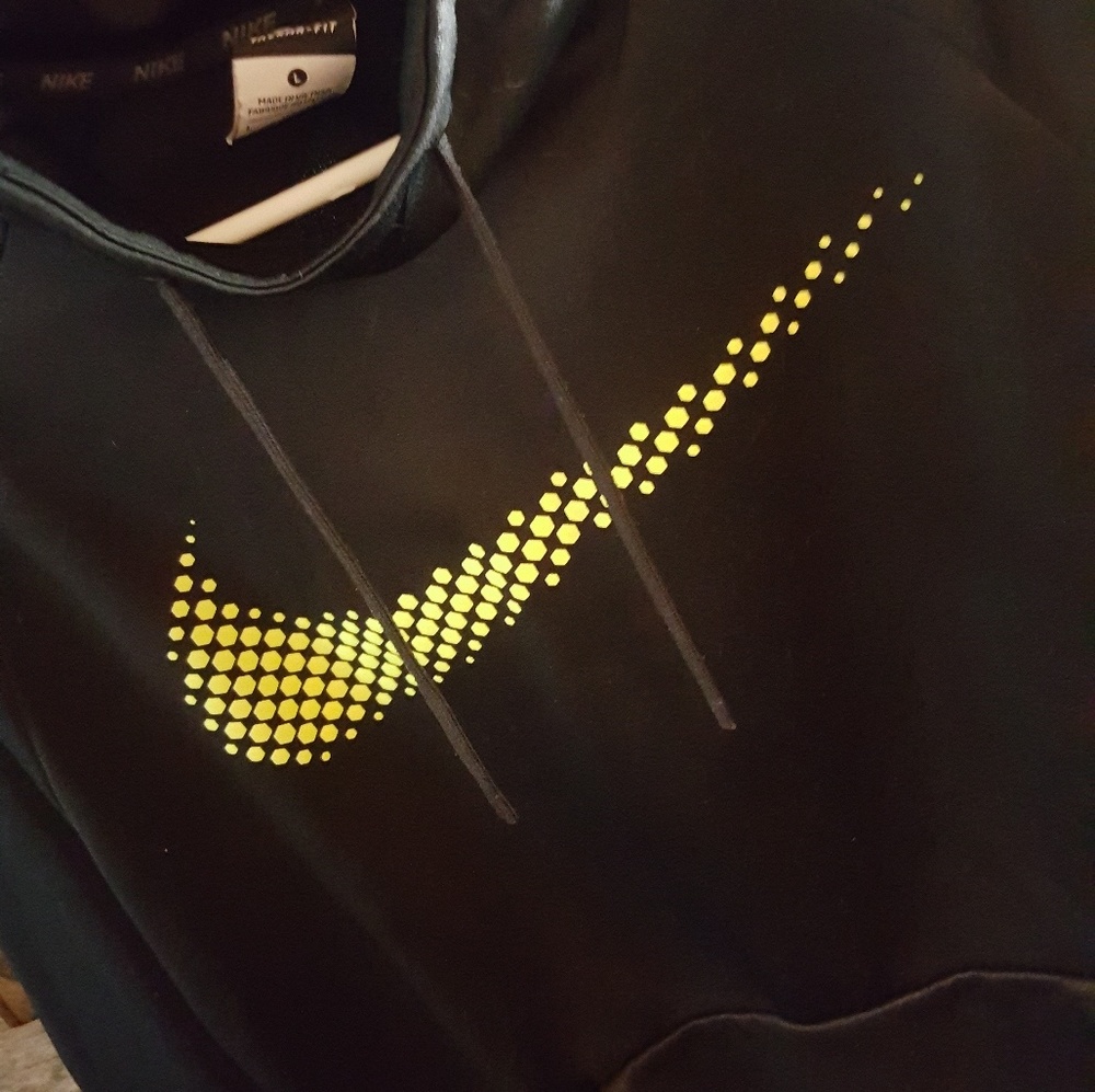 Nike crowl neck hoodie LARGE