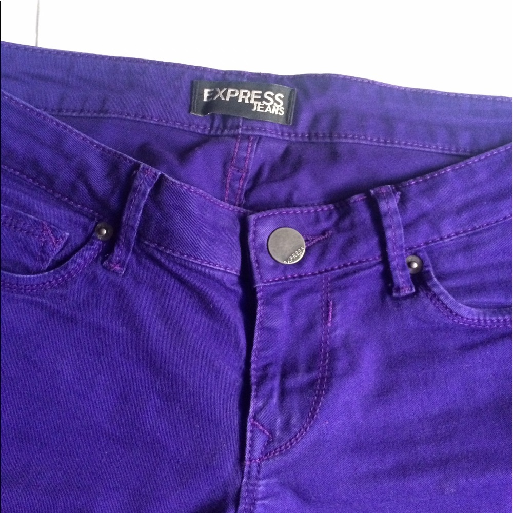 FREE with 1 purchase! Purple Express Jeans