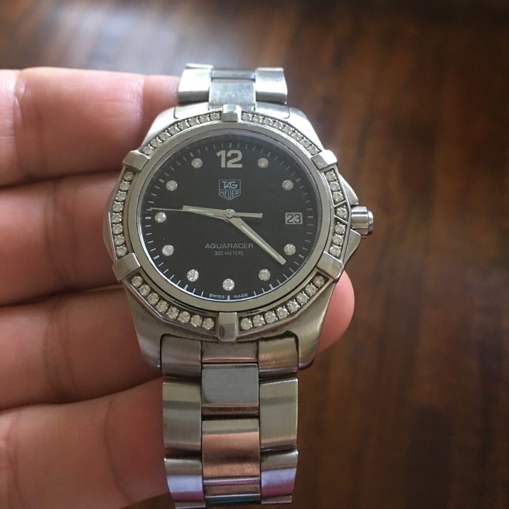 Tag Watch Original with Diamonds