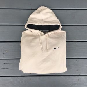 Vintage Early 2000's Vanilla Nike Hoodie