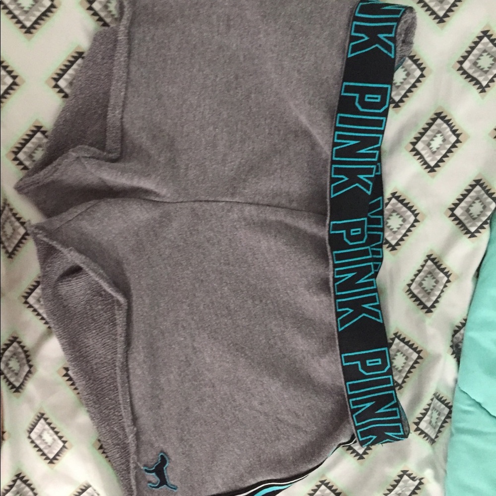 VS pink shorts