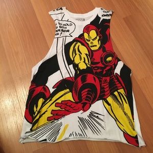 Marvel Iron Man Muscle Tank