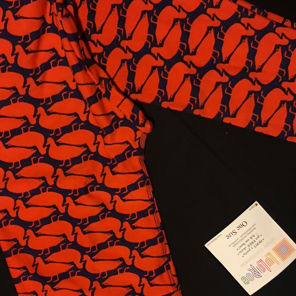 Lularoe ducks blue and orange