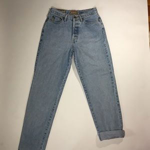 Vintage high waisted Express jeans