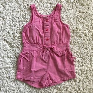 🌸🌸HP!!🌸🌸OshKosh B'gosh pink Romper