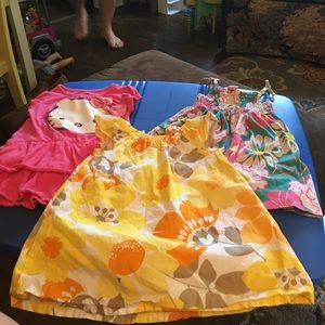 3 summer girls dresses