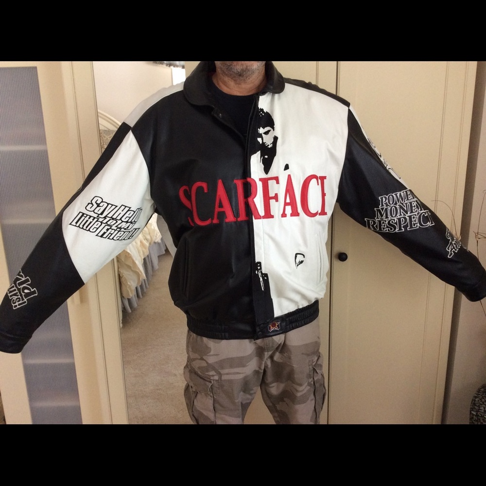 Vintage 1990,S. Al Pacino Scarface Leather Jacket