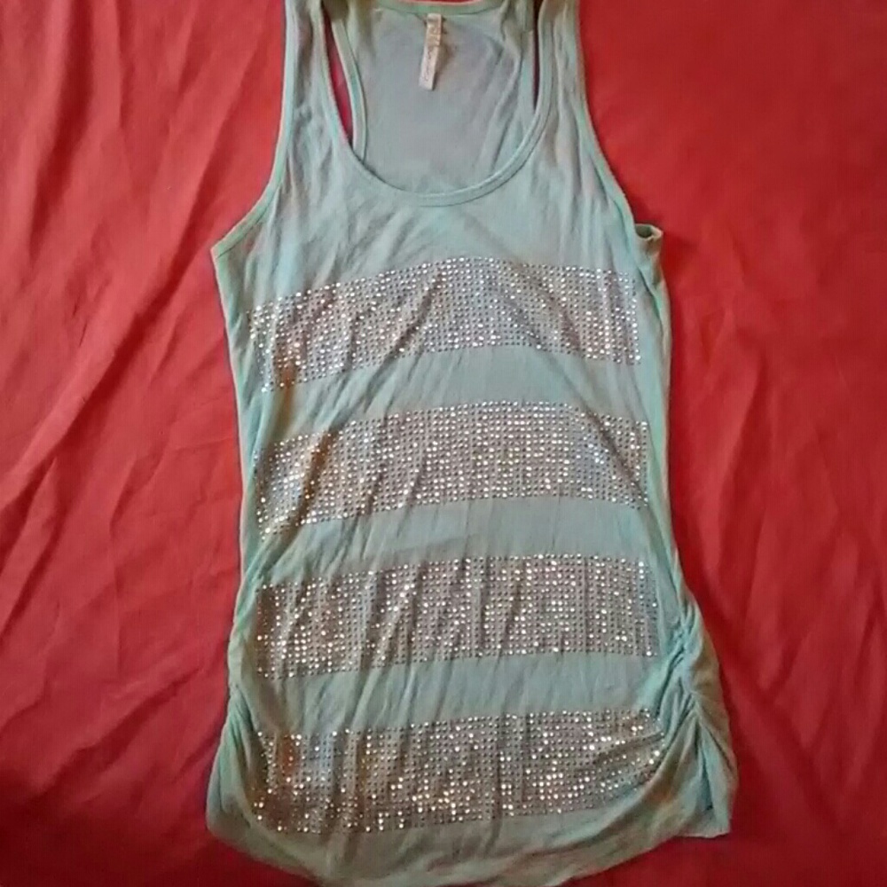 Girlz tank sequins tank