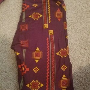 Lularoe aztec leggings