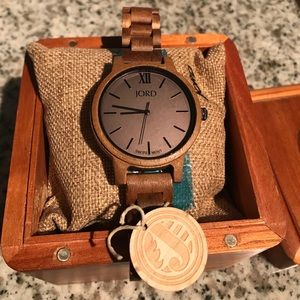 NWT Jord wooden watch