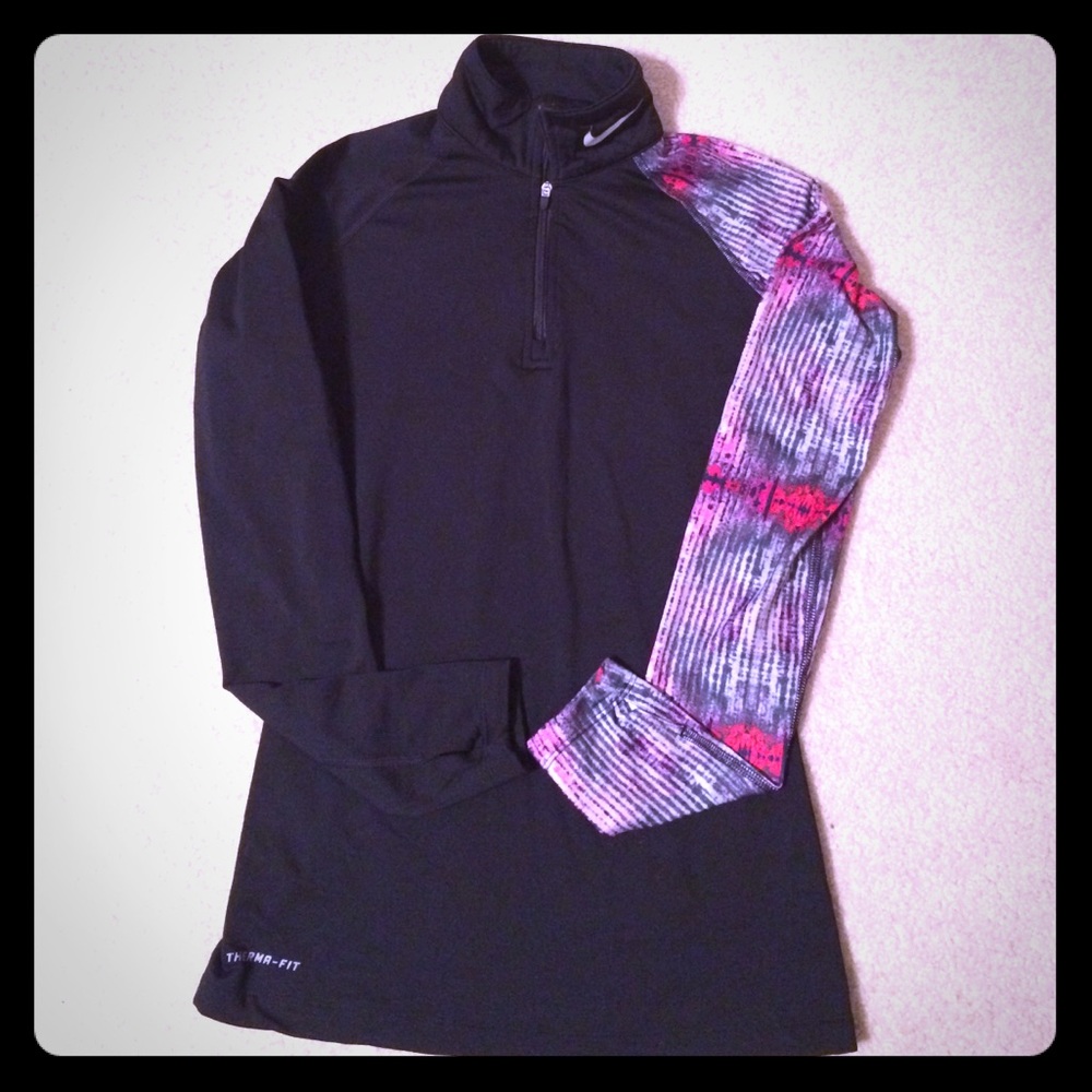 Nike Pro combat dry fit longsleeve fitted shirt