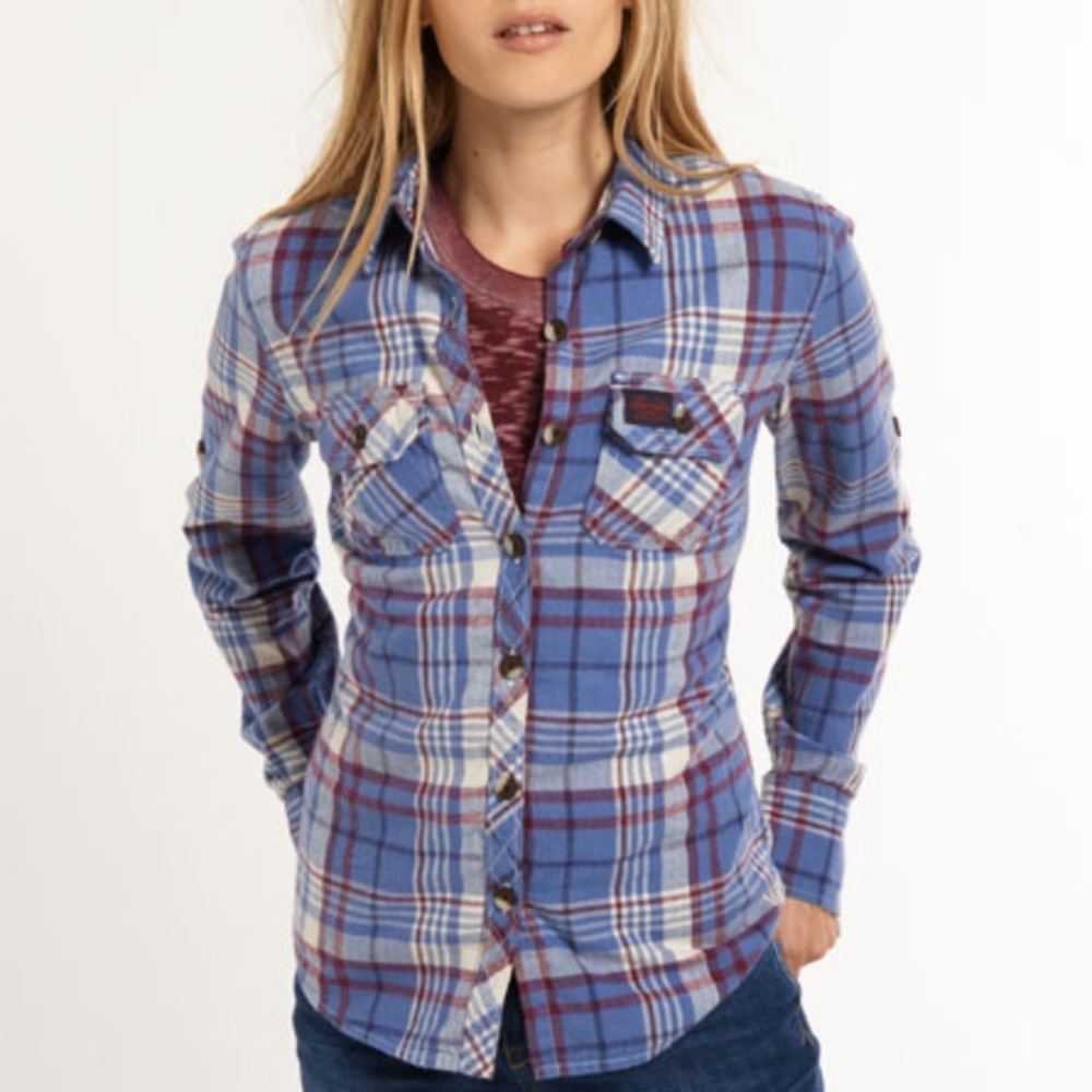 Superdry Lumberjack Twill Flannel Shirt