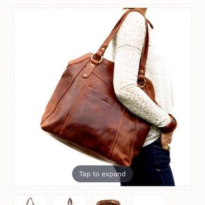 The Leather Store tote