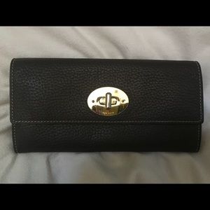Kate Spade Dark Brown wallet clutch