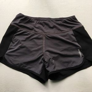 Size small Reebok shorts, in grey and black