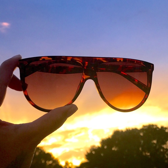 "Irene" Thin Shadow Sunglasses - Picture 1 of 4