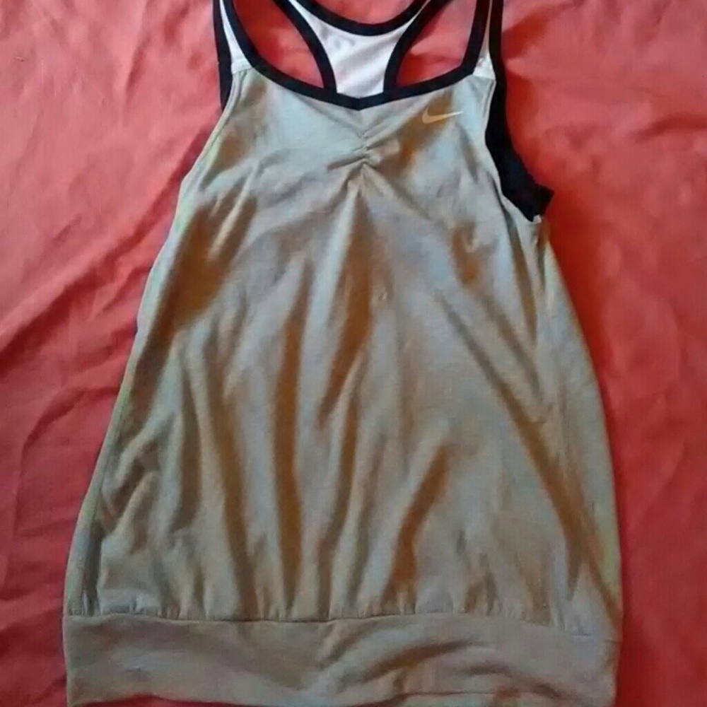 Nike racer back tank girls