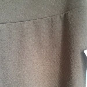 Solid taupe- brown Lularoe Cassie skirt size M