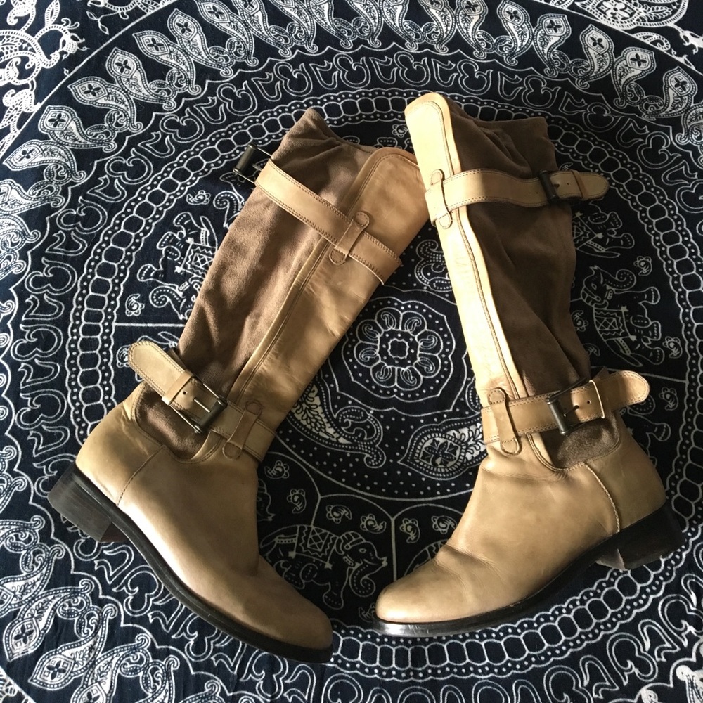 Cole Haan tan boots