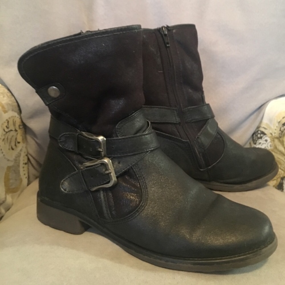 Black booties