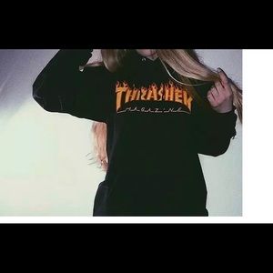 LONG SLEEVE THRASHER SHIRT