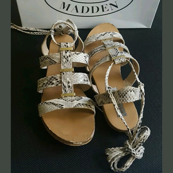 snake gladiator sandals