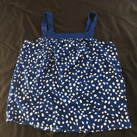 Blouse top with polka dots - Picture 3 of 3