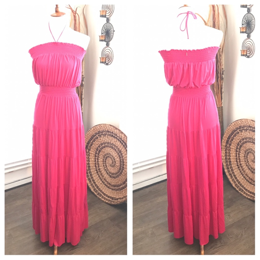 Fuchsia Maxi Dress