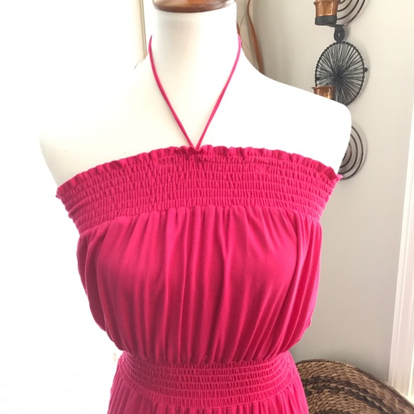 Fuchsia Maxi Dress - Picture 2 of 5