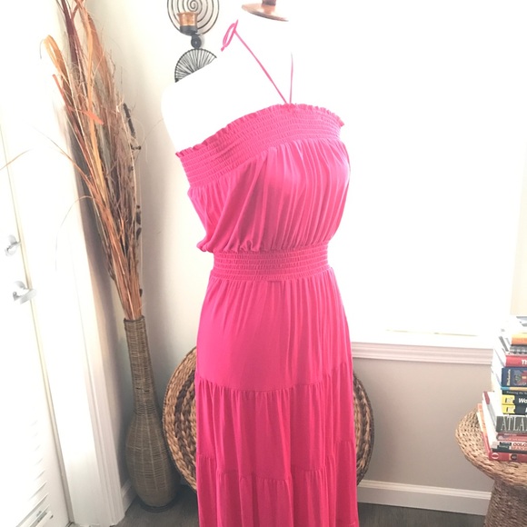 Fuchsia Maxi Dress - Picture 3 of 5