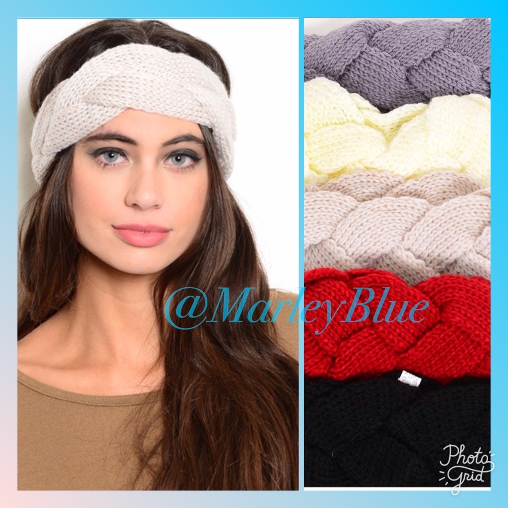 Buy2 Get 1 FREE!!Braided Knit Winter Headband