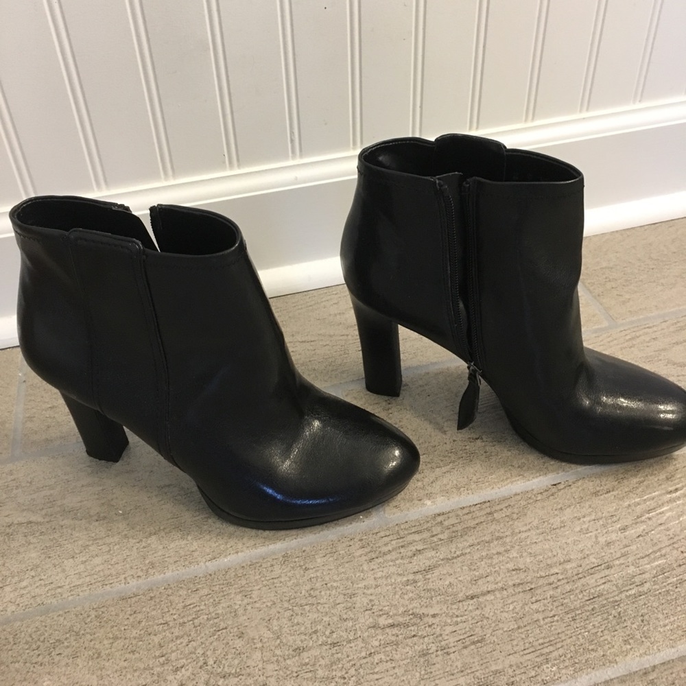 Franco Sarto black booties