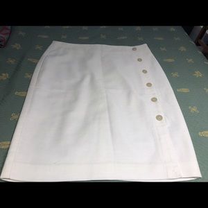 Loft Linen/Cotton pencil skirt