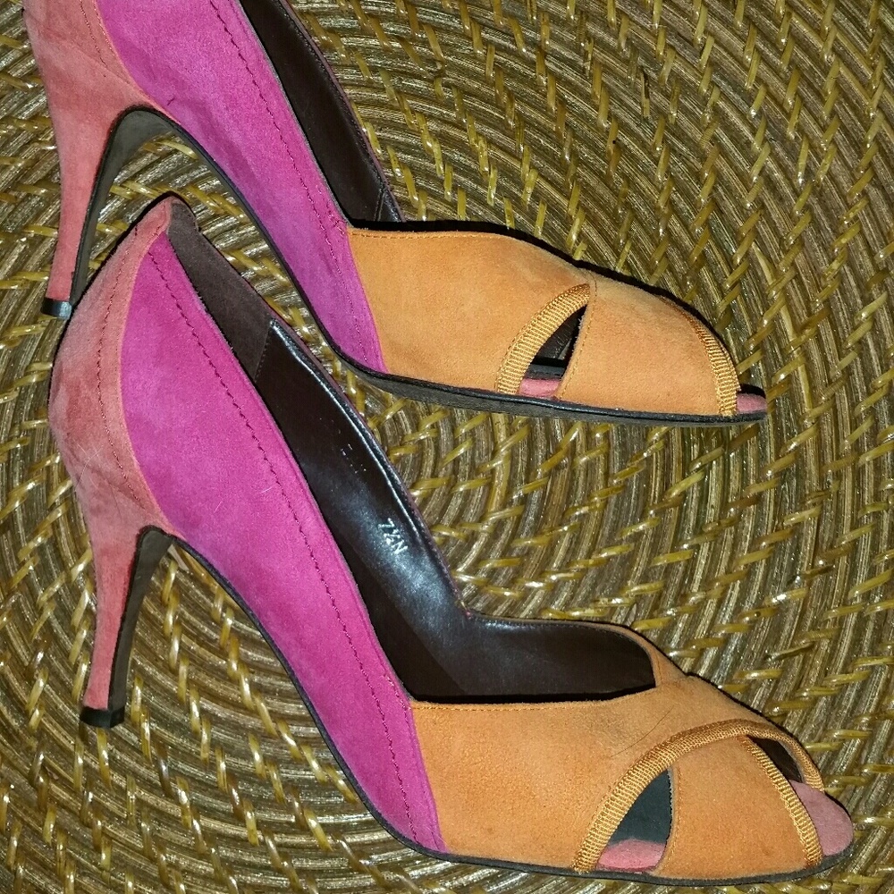 Pink Orange & Fuschia DJP Zay Peepers 7.5N