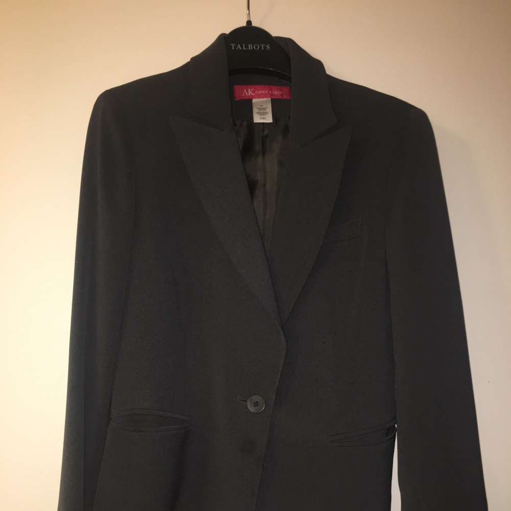 AK Anne Klein gray jacket - 8P