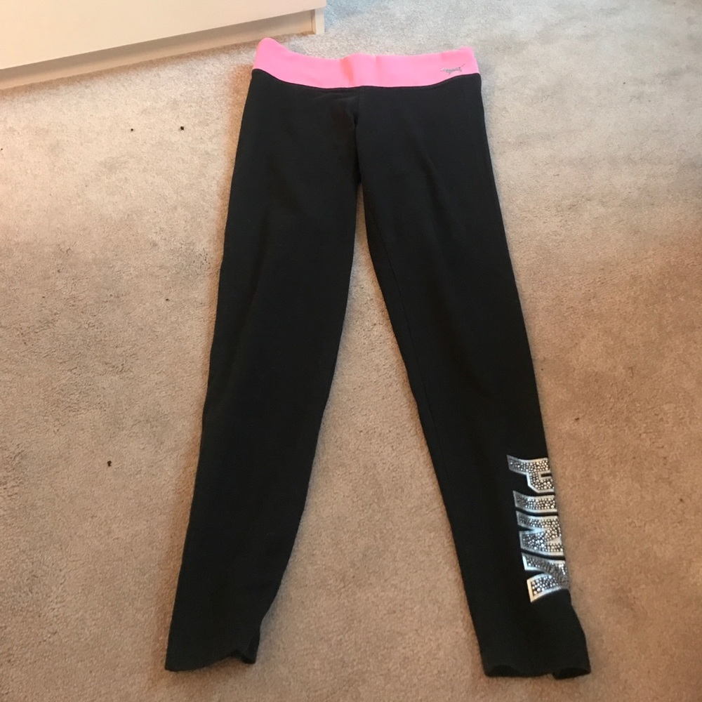 Pink leggings