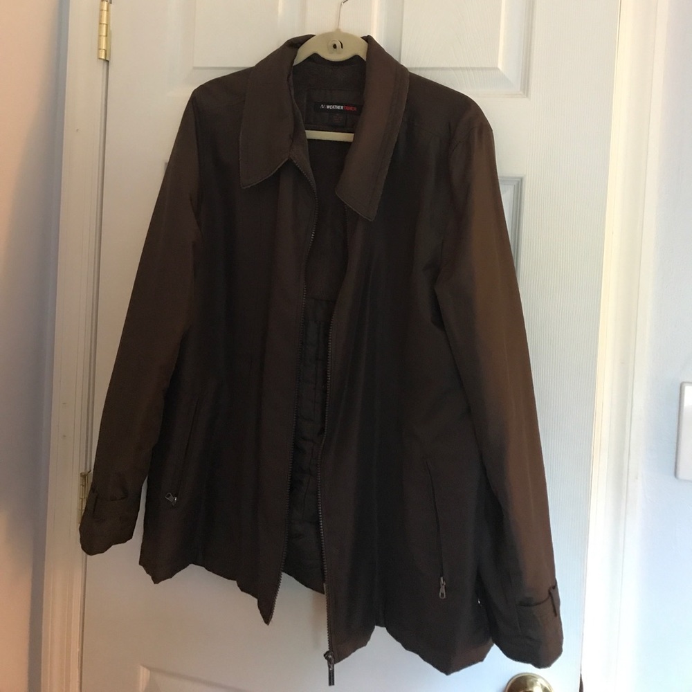 WEATHER TAMER rain and shine scuba style jacket