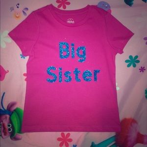 🌸Host Pick 2X🌸 NWOT Big Sister shirt
