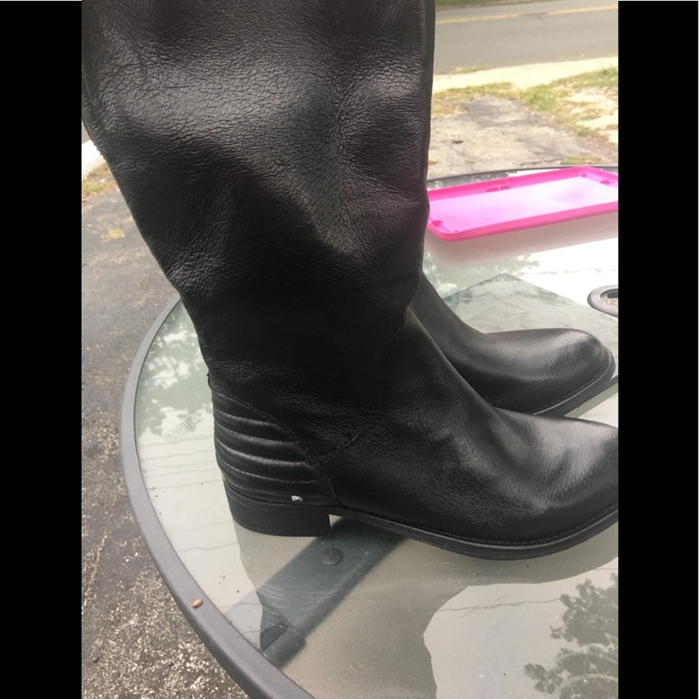 Brand New Steve Madden Leather Tall boots 10M