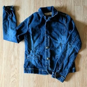 Jean jacket mid waist