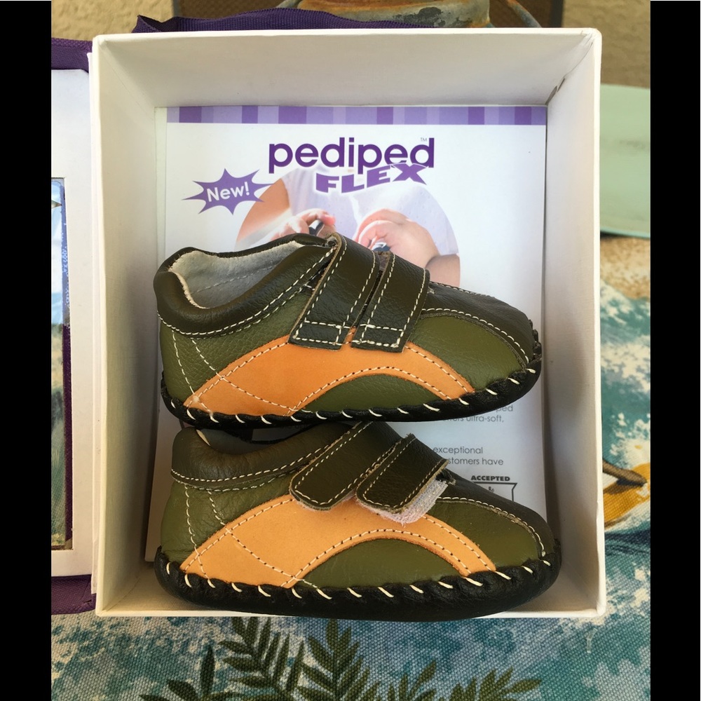 SALE! Pediped Ethan Leather Infant Boy 0-6M Shoe