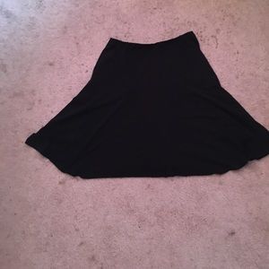 Black skirt