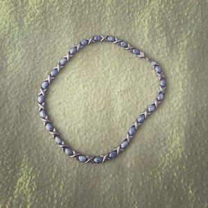 Gold & white gold necklace